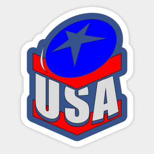 Ultimate Frisbee Flying Disc Sport Inspired Sticker